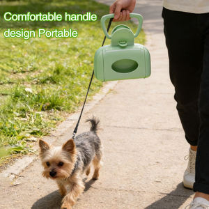 Dispensador de Bolsas para Excremento de Perro, Recogedor de Excremento de Plástico para Viaje, Recogedor de Desechos Caninos - Product Image 3