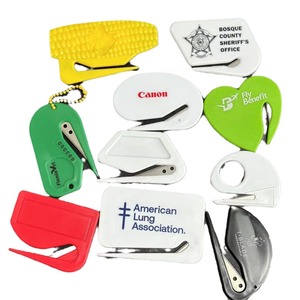 Plastic Letter Opener Stainless Steel Blade Manual Opening Tool For Envelopes - Product Image 5