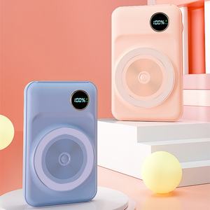 Batterie externe magnétique sans fil multifonction 15W de 10000 mAh avec câble intégré haute capacité - Product Image 1