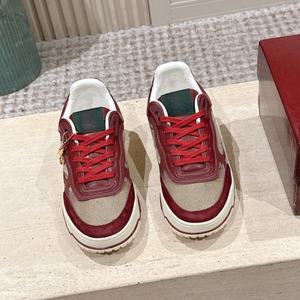 Chaussures décontractées de créateur originales, luxueuses, basses, rétro, à lacets, en maille, pour couple, avec semelle en caoutchouc, adaptées aux hommes et aux femmes - Product Image 2