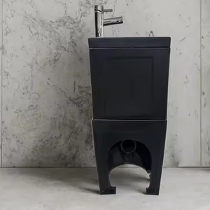 WC combiné deux pièces en céramique avec réservoir et robinet, en grès cérame, pour l'industrie sanitaire, Australie WCS - Product Image 6