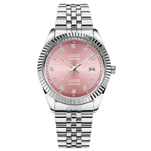 ساعات IBSO 2024 الجديدة للرجال من Day/DateJust 36 ساعات كوارتز ذات عقارب مضيئة ساعة معصم يمكن تخصيصها لتاريخ السيارات Ronda 515 حركة