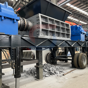 Déchiqueteur automatique à double arbre en acier inoxydable soudé renforcé avec moteur pour l'élimination des déchets en conditions extrêmes - Product Image 3