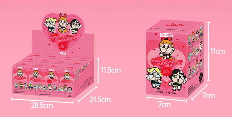 Collect POOPMART CRYBABY with Flying Girl Police Series