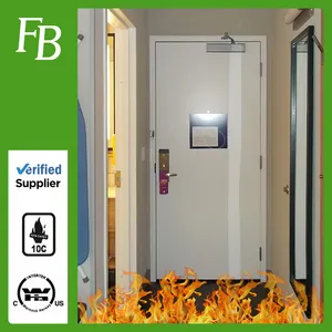 Hotel Doors 20 Min Fire Rated Flush Wood Proof Hotel Doors