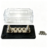 Barre omnibus 300A robuste, bloc de distribution d'énergie, module de boîtier de barre omnibus, borne de connexion M8 M10 pour voiture, camping-car, bateau