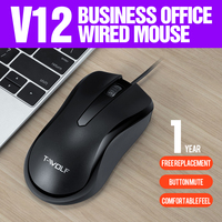 Souris filaire de bureau universelle pour ordinateur de bureau et ordinateur portable