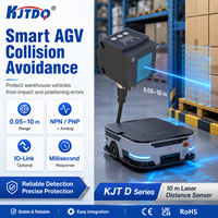 Sensor Jarak Laser KJT-D 10M untuk Peringatan Penghindaran Tabrakan Mobil AGV Shuttle
