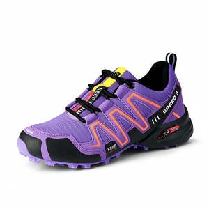 Scarpe da <span class=keywords><strong>Trekking</strong></span> Basse Solomon da <span class=keywords><strong>Uomo</strong></span> 2026 con Lacci, Tomaia in Mesh Traspirante, Suola in Gomma Antiscivolo - Product Image 2