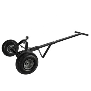 Remolque de acero resistente y duradero ajustable, carro de mano manual, transportador de remolque, carro de remolque resistente - Product Image 2