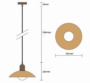 Dropshipping Shopify Scandinavian Ceiling Pendant <b>Light</b> Nordic Bedroom <b>Dining</b> Room Minimalist UFO Lamp - Product Image 2