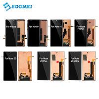 Pièces de téléphone portable lcd pour samsung note 10 plus remplacement d'écran pour galaxy note 10 lcd pantalla de celular