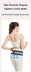 Ceinture de soutien lombaire pour femmes, soutien pelvien, ceinture de soutien abdominal, sangle de correction de l'inclinaison pelvienne antérieure, soutien pour la sciatique - Product Image 5