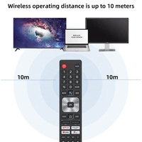 En stock Télécommande étanche avec fonction vocale SH-V12 SHWRMC0137N Télécommande vocale à utiliser pour les téléviseurs intelligents Sharp AQUOS 24FH2EA 32FH2EW