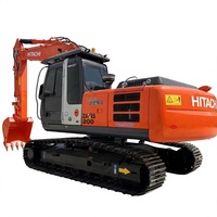 Vente flash : Excavatrice Hitachi d'occasion, modèle 2020, 22 tonnes, godet de 0,9 m, très bon état, peinture d'origine, prix avantageux
