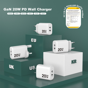 Phổ Sạc <span class=keywords><strong>Adapter</strong></span> 20W 25W 30W 35W <span class=keywords><strong>40W</strong></span> 45W 65W Loại C gan PD tường điện thoại sạc nhanh USB C cho iPhone - Product Image 6