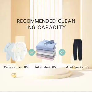 เครื่องซักผ้าไฟฟ้าเชิงพาณิชย์แรงดันม่านหนัก - Product Image 3