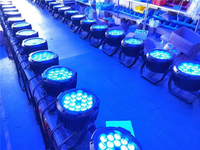 BOTAI 18x18W haute puissance RGBW LED PAR lumière IP65 pour l'éclairage de scène extérieure et de festival DJ Modes de contrôle DMX512 et DMX