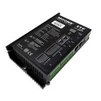 Controlador de Motor Paso a Paso de 2 Fases de Alta Velocidad Serie MOONS STF, Nueva Versión, Nema 23, EtherCAT, 24-48V CC, Fieldbus, Máquina CNC