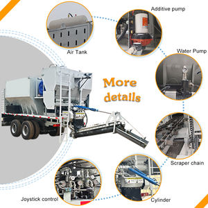 Station de mélange de béton volumétrique portable pour la construction de routes et de ponts - Product Image 6