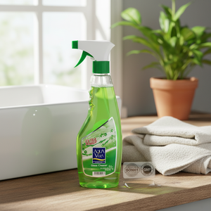AquaVera 500ml Eco-Friendly ISO9001 GMP Certified Glass Spray Green <b>Liquid</b> Laundry Detergent 30%-50% for Ingredients - Product Image 2