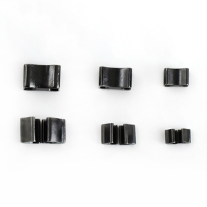 Deepeel ZA151 3 #5 #8 #10 # <span class=keywords><strong>fermeture</strong></span> éclair ouverte bouchon queue cuivre dents en forme de U haut bas arrêt <span class=keywords><strong>Clip</strong></span> fin boucle vêtements sacs alliage - Product Image 3