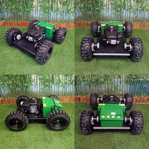 <span class=keywords><strong>Tondeuse</strong></span> à gazon 4 <span class=keywords><strong>roues</strong></span> VTW550, largeur 550 mm, portée 200 m, télécommandée, autotractée, démarrage électrique, usage résidentiel, certifiée CE, pour jardin - Product Image 3