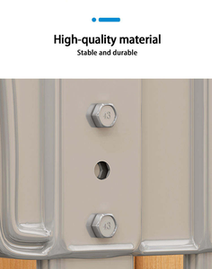 Ensemble bureau et chaise réglables en métal pour cours de tutorat – Mobilier essentiel pour bureau à domicile et chambre à coucher - Product Image 3