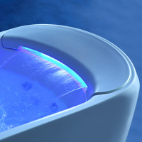 Baignoire Spa Moderne en Acrylique avec Hydromassage Écologique et Bulles d'Air pour Hôtels et Villas
