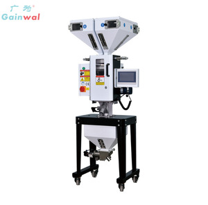 Gainwal 40Kg Automatische Gravimetrische Doseereenheid 2/3/4/5/6/8 Componenten Wegen Schaal Gravimetrische Batch Blender Voor Extruder