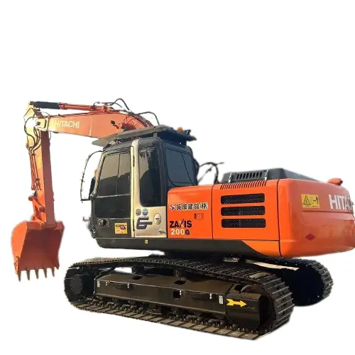 Giá rẻ nhất sử dụng Hitachi zx200g máy xúc bánh xích sử dụng máy móc xây dựng Hitachi zx200g Digger giá thấp để bán