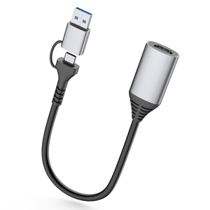 สายอะแดปเตอร์ USB <span class=keywords><strong>3</strong></span>.0/Type-C และตัว<span class=keywords><strong>แปลง</strong></span>สายเคเบิลโปรเจคเตอร์ เหมาะสำหรับแล็ปท็อปและแท็บเล็ต - Product Image 2