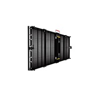 Pantalla LED Transparente de Alquiler P3.91 P7.81 de 500x1000mm, Pantalla de Video Programable para Exteriores, Ideal para Espectáculos
