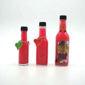 Fournisseur d'usine Bouteilles de sauce piquante 5 OZ 150 ML Bouteilles en verre pour sauce chili et vinaigre avec bouchon et bouchon en plastique - Product Image 2