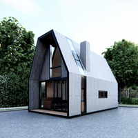 Vente en gros de maison conteneur préfabriquée de luxe de 20/40 pieds villa mobile en acier amovible étanche pour une utilisation en magasin structure en acier