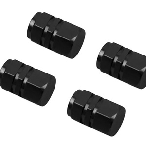 Nhôm van mũ cho xe Schrader với Gasket lốp van mũ cho xe đạp xe máy Scooter không khí bụi che mũ - Product Image 1