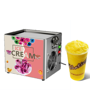 Bán chạy nhất chất lượng cao thép không gỉ thương mại máy làm kem mini công cụ nước đá chiên cho ngân sách thanh ăn nhẹ tráng miệng bền - Product Image 6