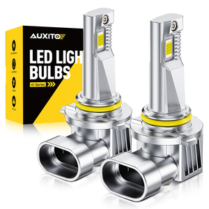 Ampoules de phares LED pour voiture AUXITO A1 9006 12V 20W 2500LM 6500K Blanc, remplacement des ampoules halogènes HID d'origine - Product Image 6
