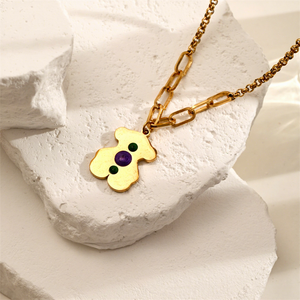 Collier long géométrique de luxe pour femme, design de niche, élégant, chaîne de clavicule, chaîne de pull, bijoux de mode - Product Image 4