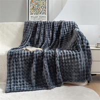 Factory flange Blanket design personnalisé polyester jeter couverture canapé - lit couverture voyage de bureau à domicile