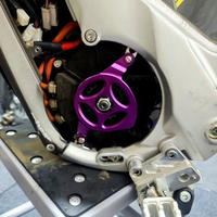 Protection de courroie OEM/ODM en gros Talaria XXX X3, cache-courroie en alliage d'aluminium CNC, pièces de moto électrique tout-terrain, usine