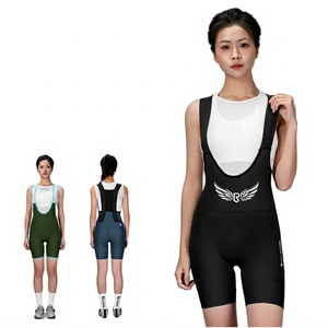 Cuissard de cyclisme pour femme, ajusté, séchage rapide, en Spandex et Polyester, respirant, avec logo imprimé, taille adulte - Product Image 1