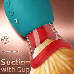 Vibratore a Forma di Rosa per Stimolare Clitoride e Punto G con 10 Vibrazioni Potenti e 3 Modalità Automatiche di Aspirazione - Product Image 4