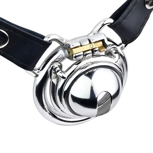 FRRK Wears - Juego de Cinturón de Castidad para Hombre con Candado, Jaula para Pene y Anillo de Castidad - Product Image 1