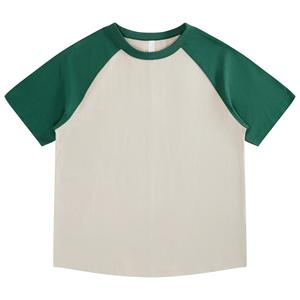 Camiseta de Algodón Sólida con Costura en el Dobladillo, Estilo Moderno, Unisex, Manga Corta, Informal, Transpirable, para Verano, Ropa de Calle, Básica - Product Image 6