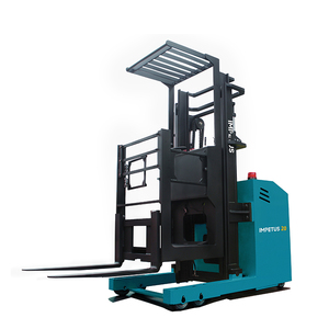 Mini carretilla elevadora eléctrica de acero inoxidable, 1000Kg, carga automática - Product Image 2