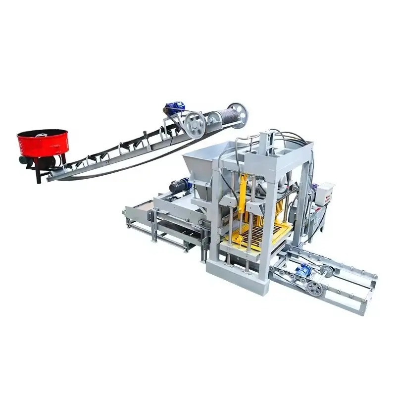 Machine hydraulique automatique de fabrication de blocs de pavés à emboîtement de béton de bonne qualité