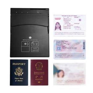 Lecteur automatique de passeport d'hôtel OCR MRZ <span class=keywords><strong>Scanner</strong></span> de passeport de carte d'identité de permis de conduire de bureau mains libres pour le voyage de douane d'aéroport - Product Image 5
