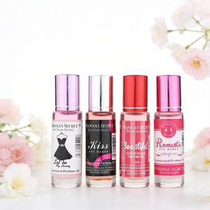 Vendita Diretta di Fabbrica Profumo da Viaggio 15ML Premium Roll-On Olio Essenziale per <span class=keywords><strong>Donne</strong></span> con 4 Fragranze Floreali Assortite - Product Image 2