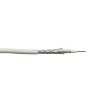 Câble coaxial KARENDA RG6 75 OHM 18AWG 1000FT en cuivre pur double blindage CE ROHS ISO qualité supérieure pour télévision satellite extérieure